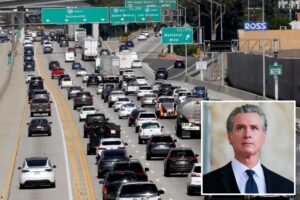 Californians hate Gavin Newsom’s gas vehicle ban, poll shows