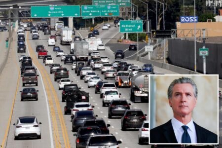 Californians hate Gavin Newsom’s gas vehicle ban, poll shows