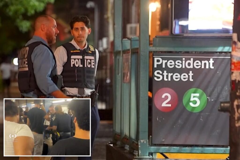 Teen shot in chest during robbery on NYC subway platform Teen shot in chest during robbery on NYC subway platform