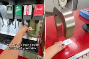 Steak ‘n Shake allegedly installs anti-theft QR readers for their fountain soda machines — sparking calls for boycott Steak ‘n Shake allegedly installs anti-theft QR readers for their fountain soda machines — sparking calls for boycott