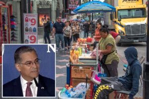 Fury as Xavier Becerra praises street vendors over brick-and-mortar restaurants in tone deaf clip Fury as Xavier Becerra praises street vendors over brick-and-mortar restaurants in tone deaf clip