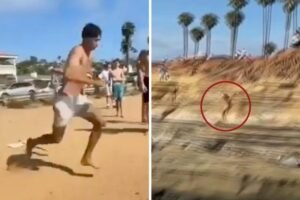 Teen who bounced off rocks in viral California cliff jumping video details his injuries: ‘My lungs were burning’