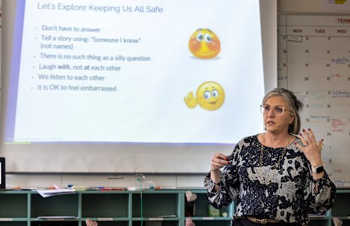 Talking the Talk sexuality educator Vanessa Hamilton says teachers feel ill-equipped to deliver relationship and sexuality education.