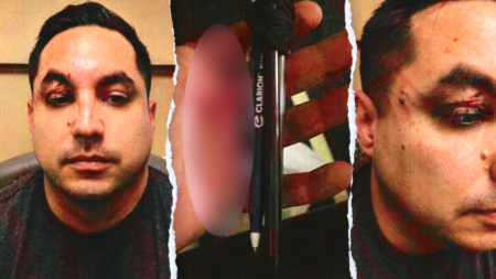 Mexican national made knife from pens, tried stabbing passenger in the brain on Vegas-bound flight, DOJ says Mexican national made knife from pens, tried stabbing passenger in the brain on Vegas-bound flight, DOJ says