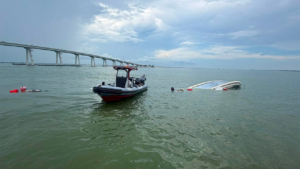 US Coast Guard saves 8, including infant and child, after vessel capsizes off Fort Myers Beach US Coast Guard saves 8, including infant and child, after vessel capsizes off Fort Myers Beach