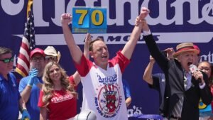 The legendary Joey Chestnut has taken wild ride to become GOAT of the Hot Dog Eating Contest The legendary Joey Chestnut has taken wild ride to become GOAT of the Hot Dog Eating Contest