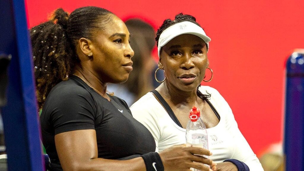 Williams sisters withdraw from Wimbledon doubles after Serena suffers knee injury Williams sisters withdraw from Wimbledon doubles after Serena suffers knee injury