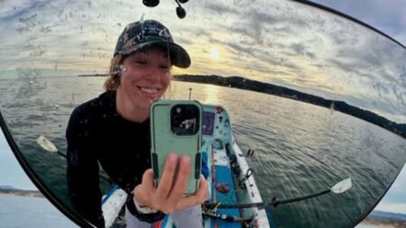 Grand Canyon rafting guide becomes first American woman to row solo across Pacific in record-breaking fashion Grand Canyon rafting guide becomes first American woman to row solo across Pacific in record-breaking fashion