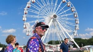 Patriotic pride on display as America 250 guests share reflections: ‘Awesome to be here’