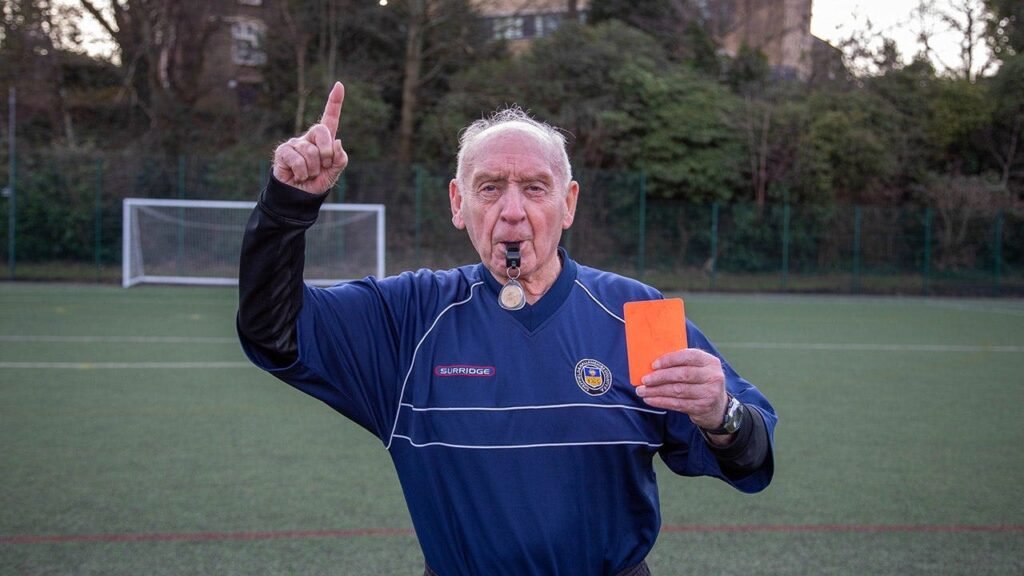 How a 93-year-old soccer referee credits war time rations and discipline for his longevity How a 93-year-old soccer referee credits war time rations and discipline for his longevity