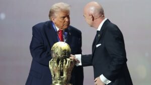 Trump called FIFA president to review Folarin Balogun’s red card ahead of USA-Belgium match, source says Trump called FIFA president to review Folarin Balogun’s red card ahead of USA-Belgium match, source says