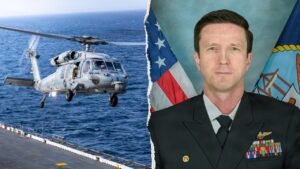 US Navy identifies sailor lost in Arabian Sea after helicopter’s emergency water landing US Navy identifies sailor lost in Arabian Sea after helicopter’s emergency water landing