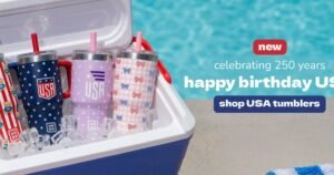 YAYA Patriotic Toddler Tumblers Cost .99 and Survive Backyard BBQs, Beach Days and Road Trips