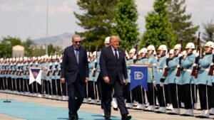 Trump enters final NATO summit day as Ukraine, defense spending take center stage