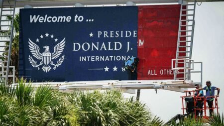 FAA begins DJT transition as Trump airport rename takes effect