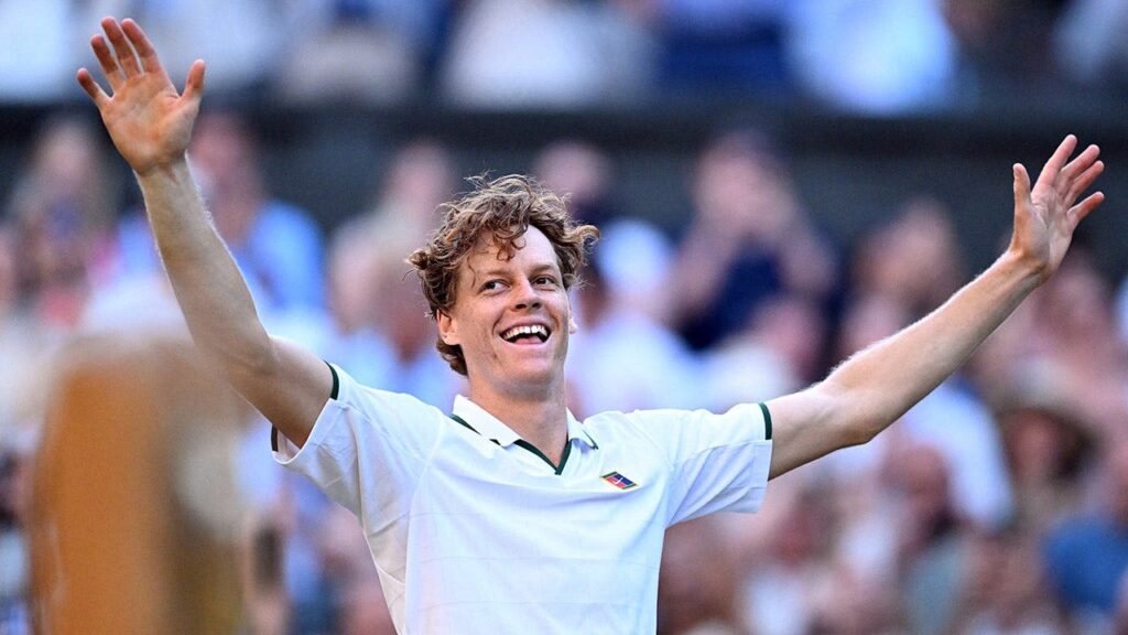 Jannik Sinner tops Alexander Zverev in four sets to defend his Wimbledon crown again in London Jannik Sinner tops Alexander Zverev in four sets to defend his Wimbledon crown again in London