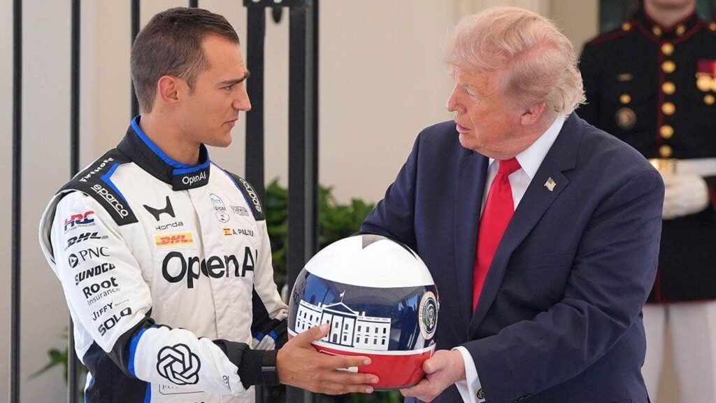 Trump touts IndyCar drivers’ ‘special’ ability at Freedom 250 Grand Prix showcase, seemingly ending hot debate