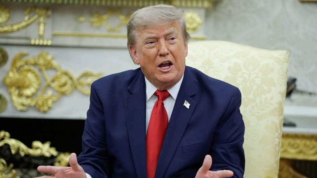 Trump scraps proposed Strait of Hormuz shipping fee for Gulf states’ investment deals