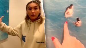 Airbnb guests check into their rental to find startling discovery on wall Airbnb guests check into their rental to find startling discovery on wall