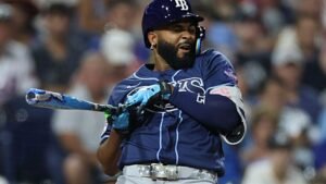 MLB All-Star Game scare as Rays slugger Junior Caminero exits after taking 98 mph fastball to hand MLB All-Star Game scare as Rays slugger Junior Caminero exits after taking 98 mph fastball to hand