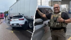 ICE officer hailed as hero after saving driver injured in Missouri crash ICE officer hailed as hero after saving driver injured in Missouri crash
