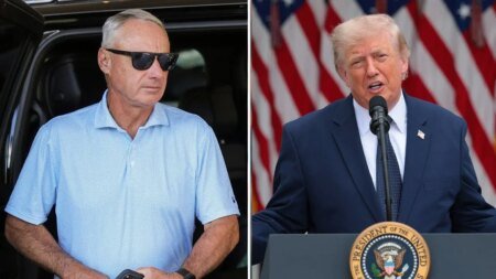 MLB commissioner says Trump ‘interested’ in MLB CBA negotiations but ‘will pass’ on potential help