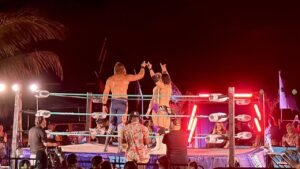 Pro wrestling’s most viral stars end NJ beach showcase with ‘Curtain Call’ as one is rumored to be WWE bound Pro wrestling’s most viral stars end NJ beach showcase with ‘Curtain Call’ as one is rumored to be WWE bound