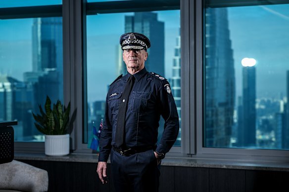 Chief Commissioner Mike Bush.