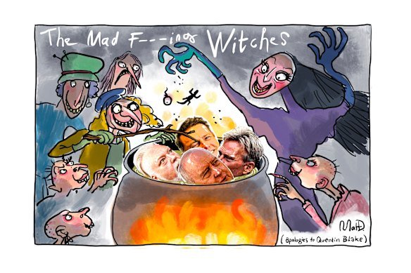 These ‘witches’ claim to have brought down Kyle, Karl and Alan Jones. In fact, they’re bullies These ‘witches’ claim to have brought down Kyle, Karl and Alan Jones. In fact, they’re bullies