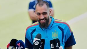 World Cup goalkeeper expresses reluctance to shake Trump’s hand should Spain win tournament World Cup goalkeeper expresses reluctance to shake Trump’s hand should Spain win tournament