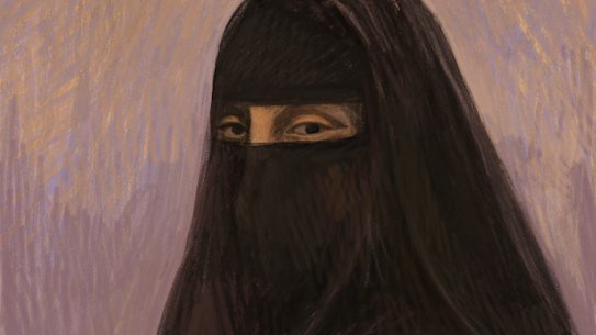 A court sketch of Rayann El Houli, 34, during an appearance at Melbourne Magistrates’ Court on Thursday.