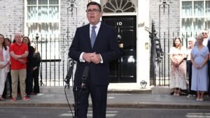 Andy Burnham takes over as UK prime minister, calls for ‘new political model’ Andy Burnham takes over as UK prime minister, calls for ‘new political model’