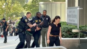 FBI alleges suspect ‘deployed an incendiary device outside’ federal building FBI alleges suspect ‘deployed an incendiary device outside’ federal building