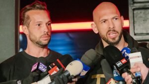 Tate brothers due in Miami court as UK seeks extradition on rape, trafficking charges