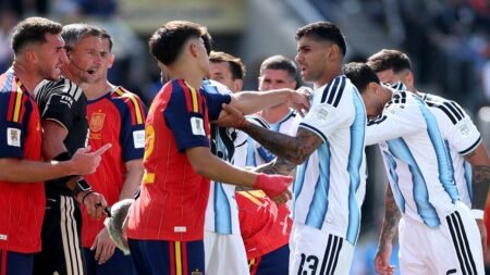 FIFA launches investigation into brawl after Spain defeated Argentina in World Cup Final FIFA launches investigation into brawl after Spain defeated Argentina in World Cup Final