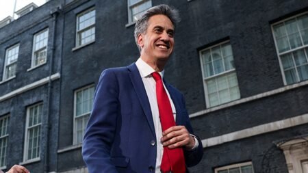 UK’s Burnham names Trump critic Ed Miliband foreign secretary as ex-Thatcher aide brands pick ‘disastrous’