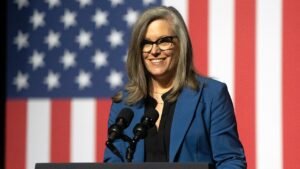 Democrats re-nominate Arizona governor, setting stage for high-stakes November battle