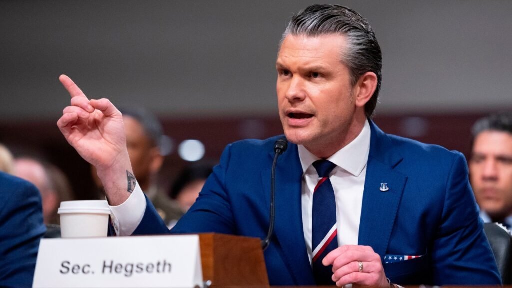 Hegseth turns tables on Dems as sparks fly during hearing clash: ‘I put this on you’ Hegseth turns tables on Dems as sparks fly during hearing clash: ‘I put this on you’