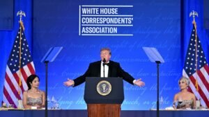 Here’s what you missed from Trump’s first WHCA Dinner as president: 5 takeaways from his night with the press Here’s what you missed from Trump’s first WHCA Dinner as president: 5 takeaways from his night with the press