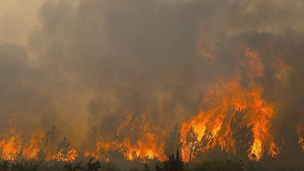 Deadly French wildfires threaten missile plants, nuclear sites as fourth heatwave looms