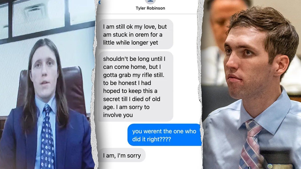 Lance Twiggs and Tyler Robinson's alleged texts