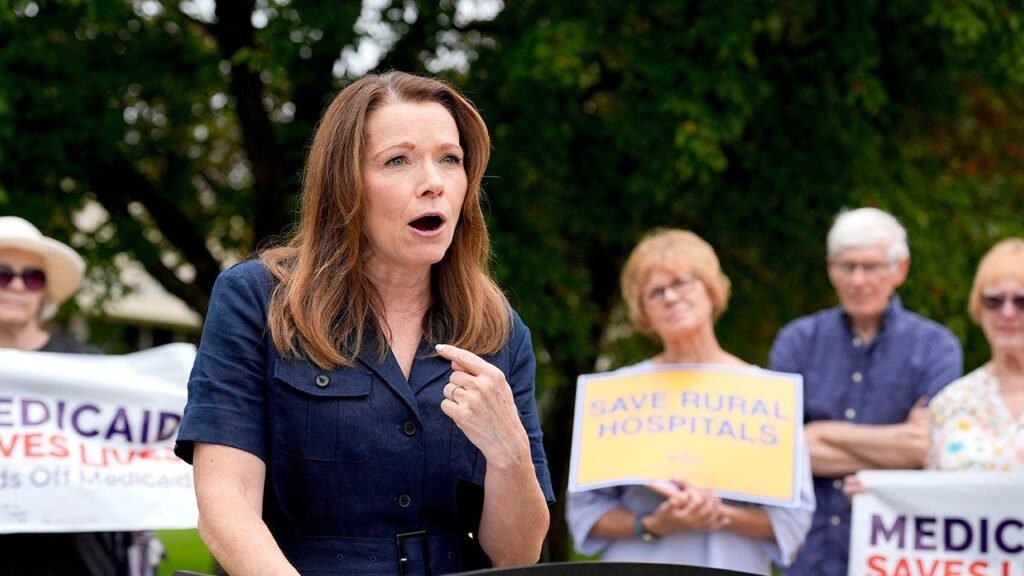 WATCH: Battleground Democrat called Iowa a ‘backwater’ over transgender athletes ban