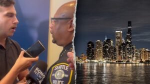 Seattle police chief snaps over Chicago home questions, absence from city after mass shooting
