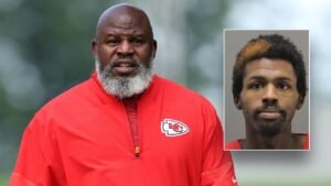 Chiefs’ Eric Bieniemy’s son won’t face court until mental health evaluation after allegedly shooting mother Chiefs’ Eric Bieniemy’s son won’t face court until mental health evaluation after allegedly shooting mother