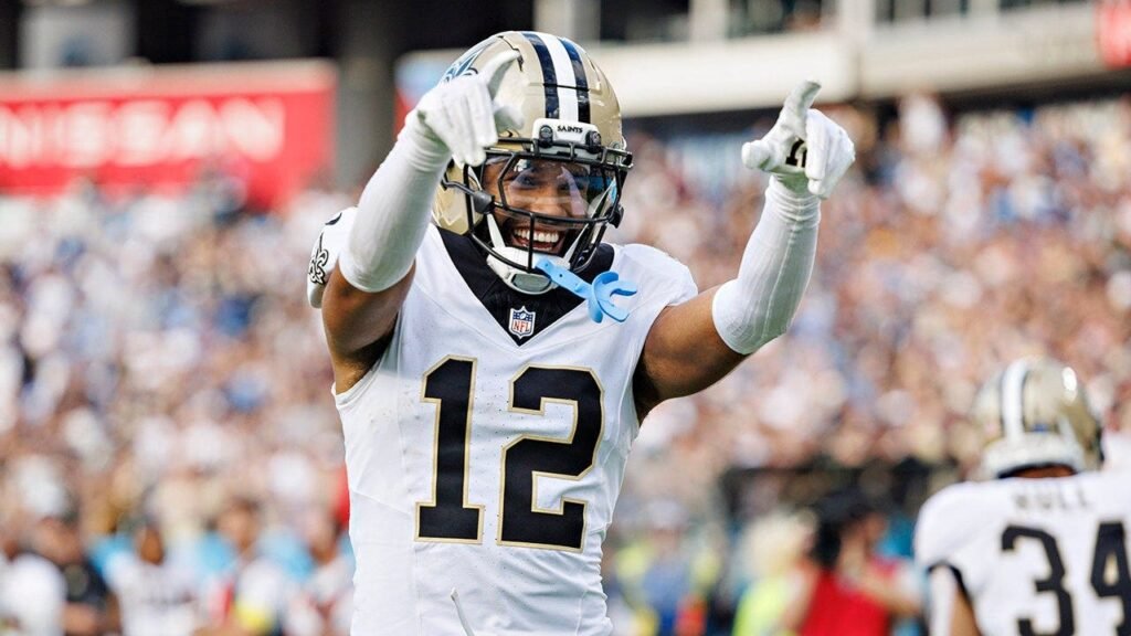 Saints lock up Chris Olave with 4-year extension worth 2M after training camp hold-in