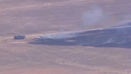 Pilot ejects as F-35 crashes at MCAS Miramar, sparking fire Pilot ejects as F-35 crashes at MCAS Miramar, sparking fire