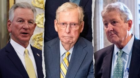 ‘Somebody needs to do something’: GOP senators split as Tuberville demands McConnell answers ‘Somebody needs to do something’: GOP senators split as Tuberville demands McConnell answers