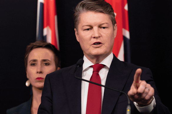 Ben Carroll has replaced Jacinta Allan as premier of Victoria.