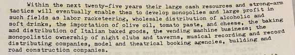 Excerpt from the 1964 Cusack Report.
