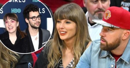 Taylor Swift and Travis Kelce’s Guests Arrive at Rehearsal Dinner: Jack Antonoff and Lena Dunham, More